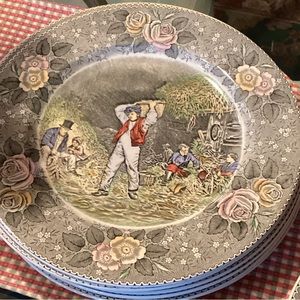 Vintage Adams Currier English China Plates sold individually